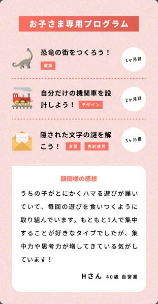 専用プログラム例のパネル その2